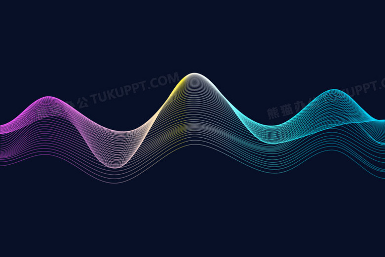 科技感酷炫大气波纹声波