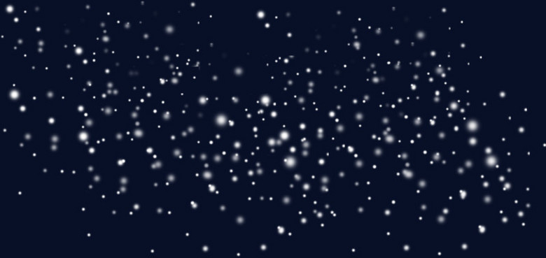 白色透明创意合成飘落的雪花png图片素材下载_雪花png