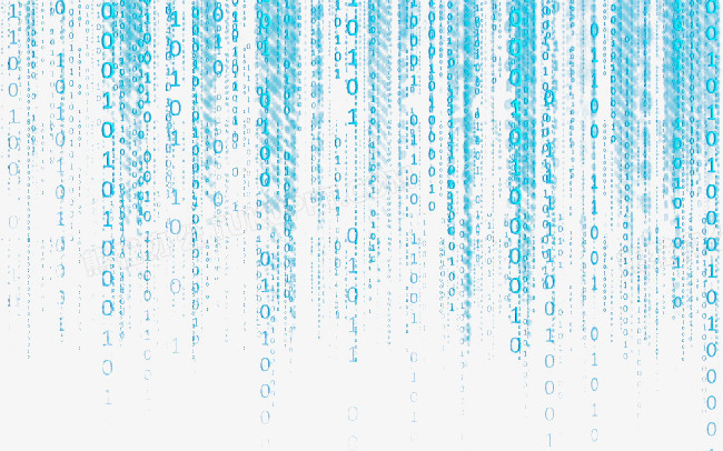 蓝色珠帘垂下素材