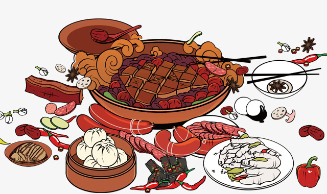 星空体育：“吃货”女孩手绘家乡美食 画作精美获赞(图)