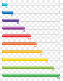 创意进度条矢量元素