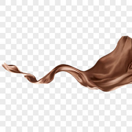 巧克力棕色丝带