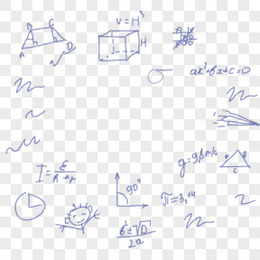 矢量数学公式背景