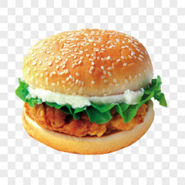 甜品图片素材饼干 汉堡 汉堡包 鸡肉 生菜 快餐