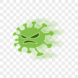 生气的流感病毒