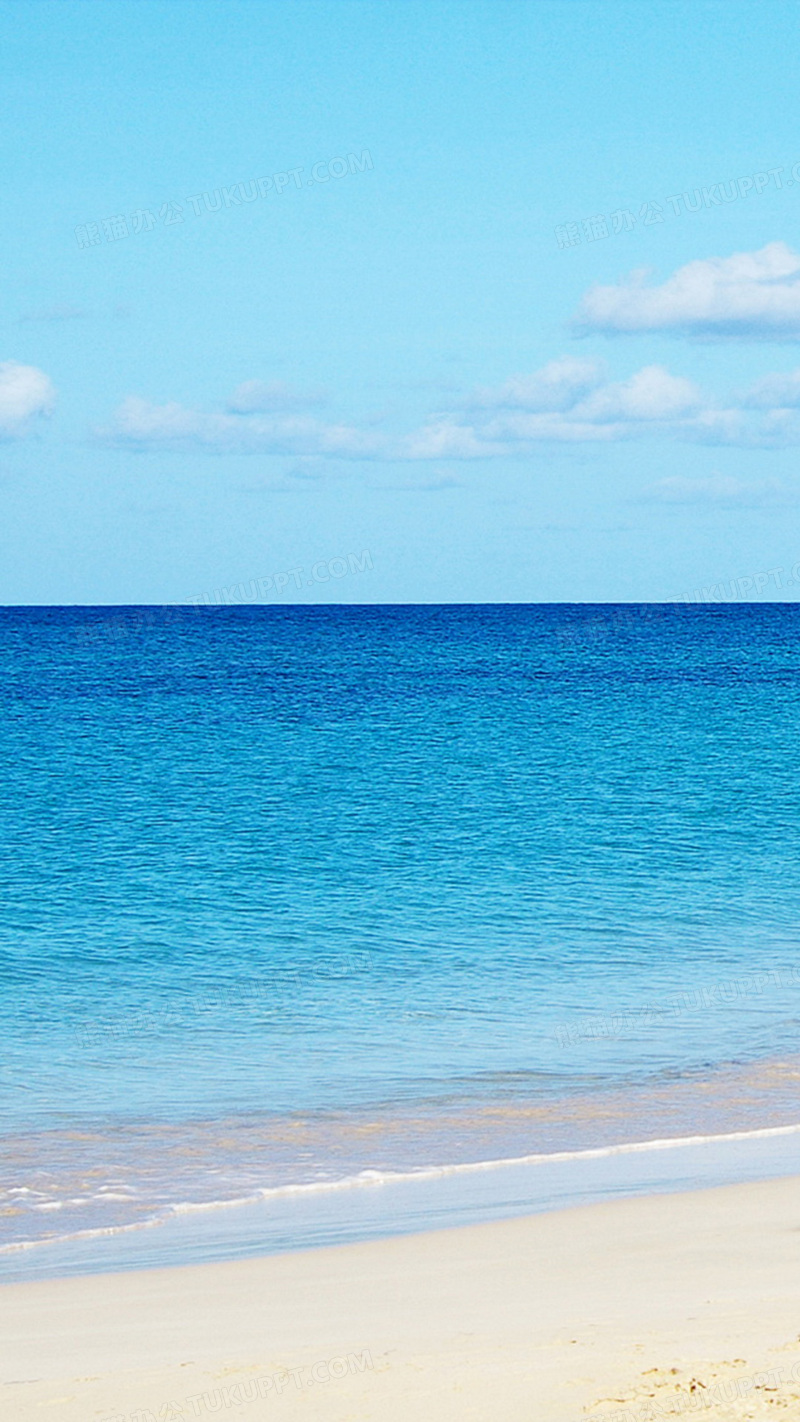 碧海蓝天背景图