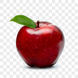 水果素材3d矢量图 红苹果