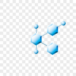 蓝色小分子结构