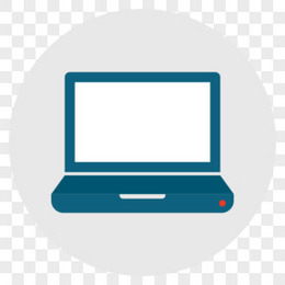 电脑类装置互联网笔记本电脑上网本笔记本PC平面设计图标（设置1）