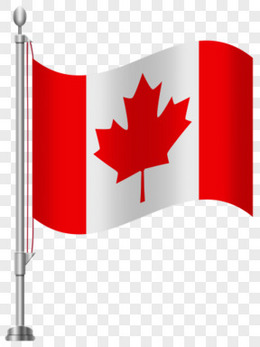 加拿大国旗免扣素材