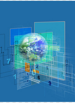 地球网络科技背景高清