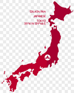 日本地图矢量