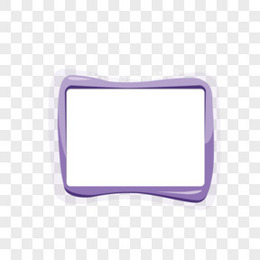 紫色商品展示背景框