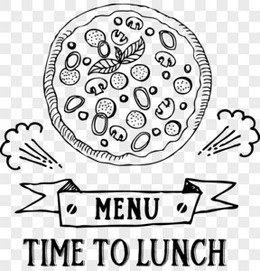 披萨午餐菜单logo标志