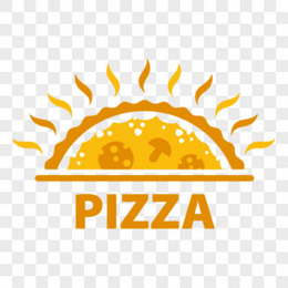 图形披萨LOGO标志矢量图