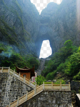 张家界天门山风景