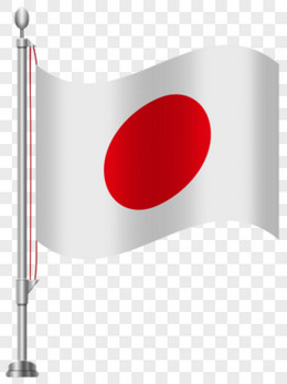 日本国旗免扣素材