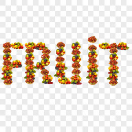 水果合成的英文单词
