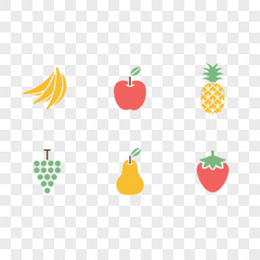 简单水果图案