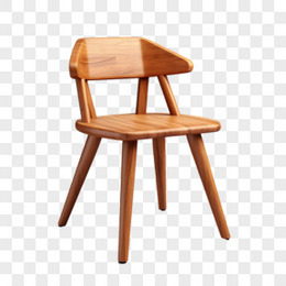 3D木制小凳子家具小马扎木板座椅凳子元素