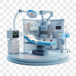 3D手术室免抠素材