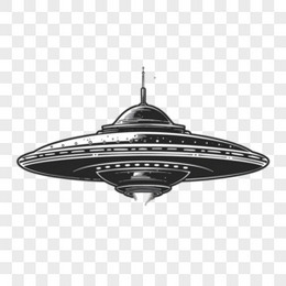 UFO飞船免抠元素