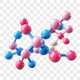 3D分子式细胞免抠元素