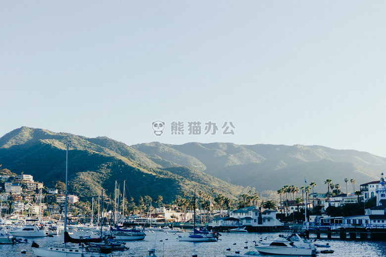 海湾 船 山