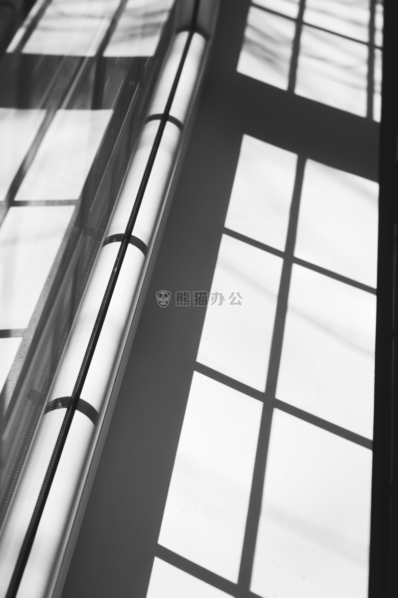 BW 阴影 墙