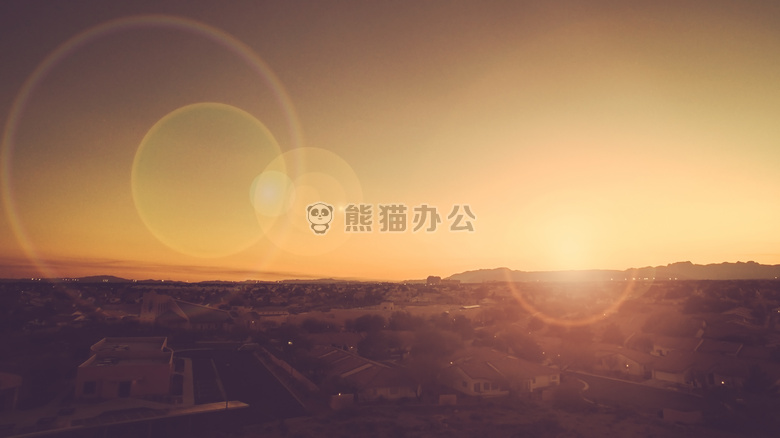 城市 透镜 闪耀