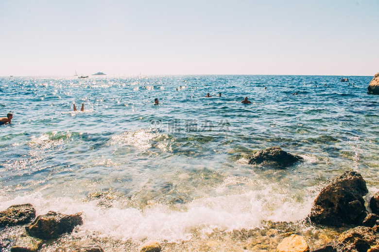 海滩 假日 海洋