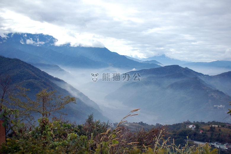 雾 山 景观