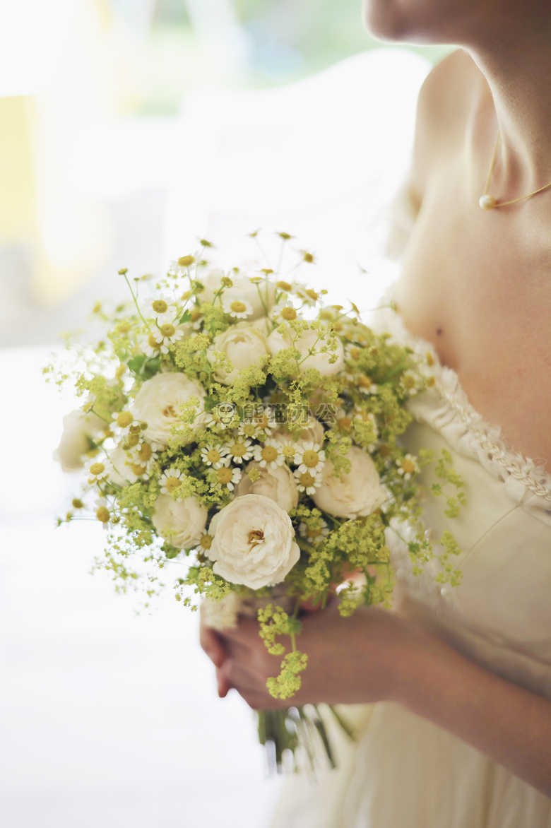 美丽的 花束 新娘