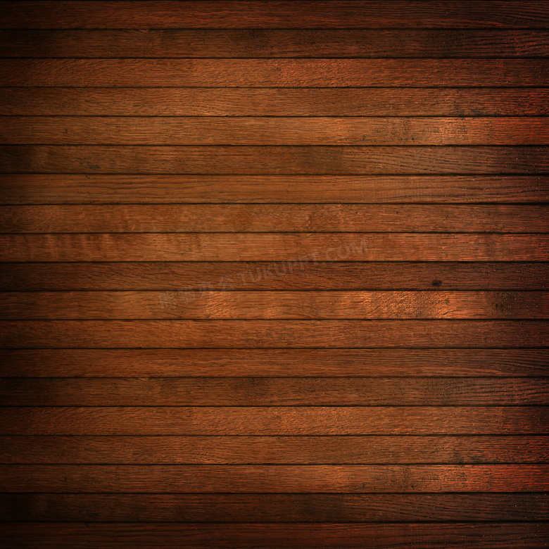 红褐色木板纹理材质高清摄影图片