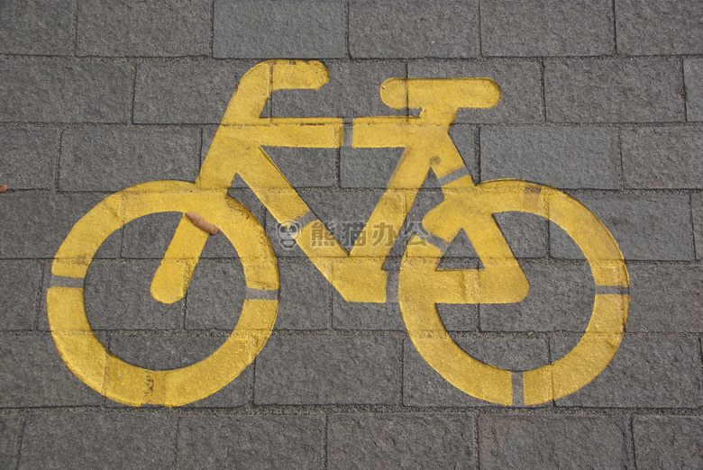 沥青 自行车 车道