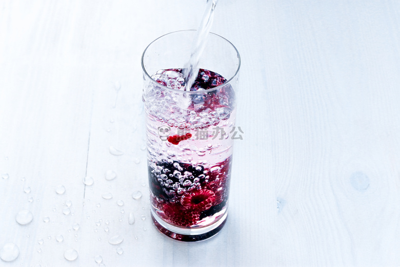 浆果 饮料 黑莓