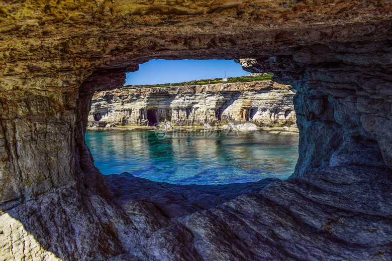 海滩 洞穴 腔