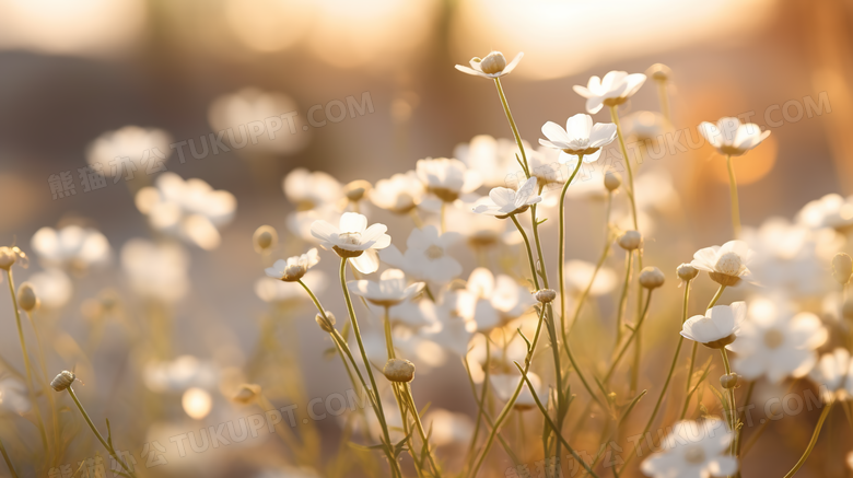 白色小清新花瓣摄影