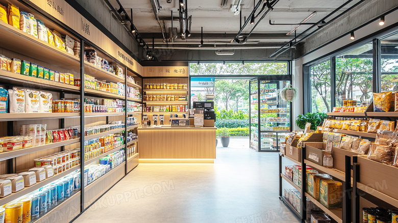 便利店内部环境图片