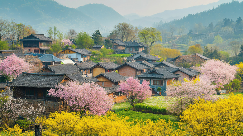 春暖花开春天自然风景图片