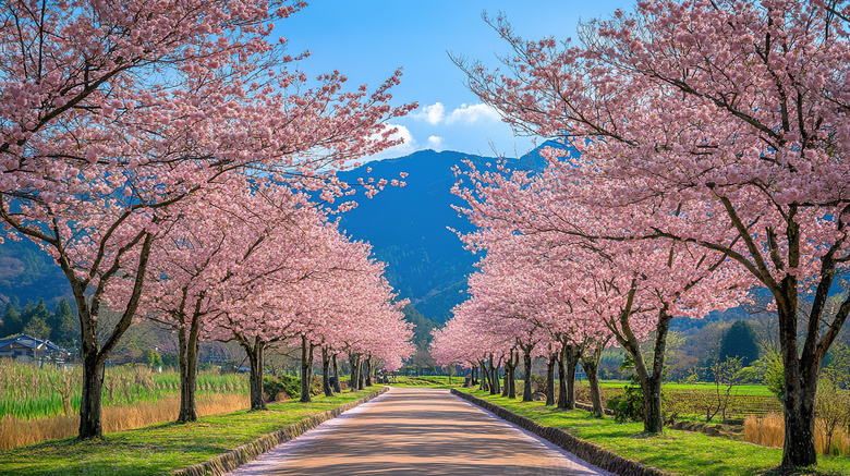 春暖花开自然风景图片