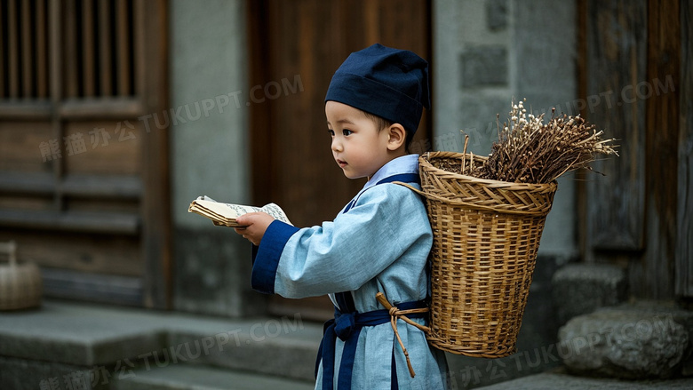 中国古代传统服装中国一周岁书童