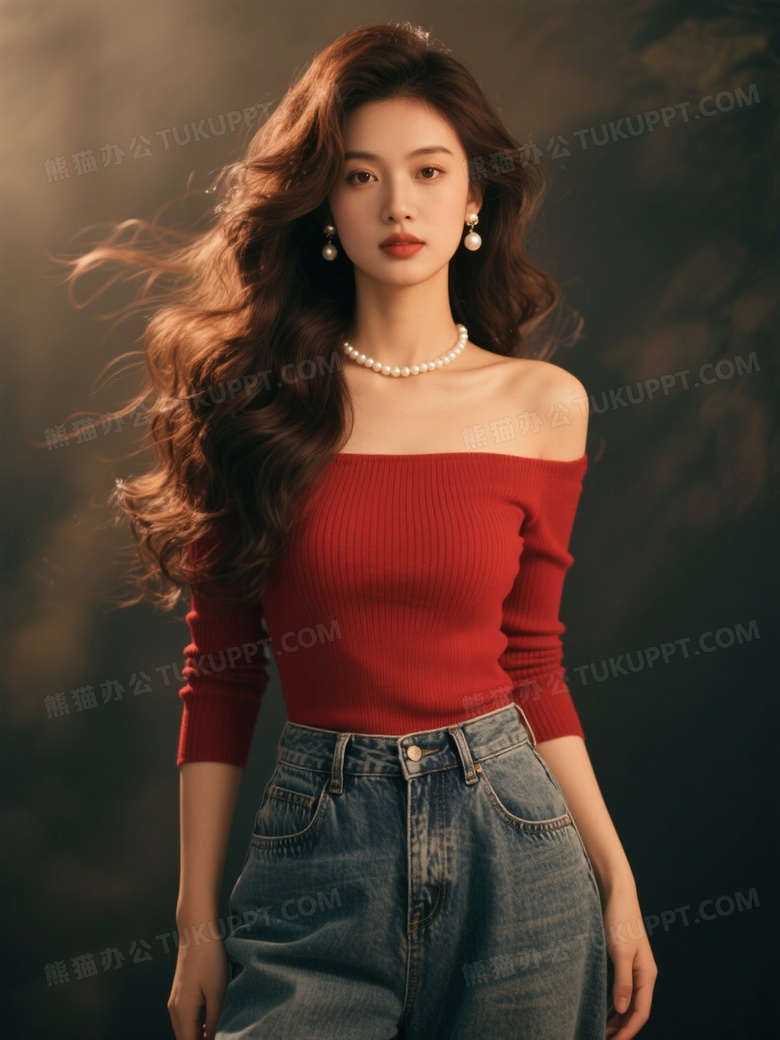 超真实柔光光影对比写真照片