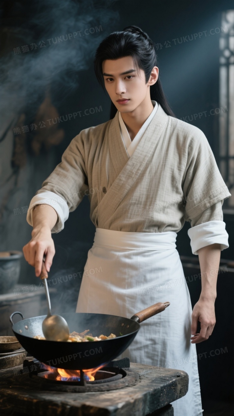真人写实风格古风美男