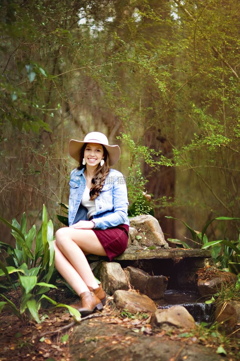 森女系美女写真图片