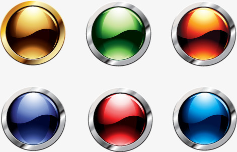 圆形炫酷游戏按钮png图片素材免费下载 ai格式 471 302像素 熊猫办公