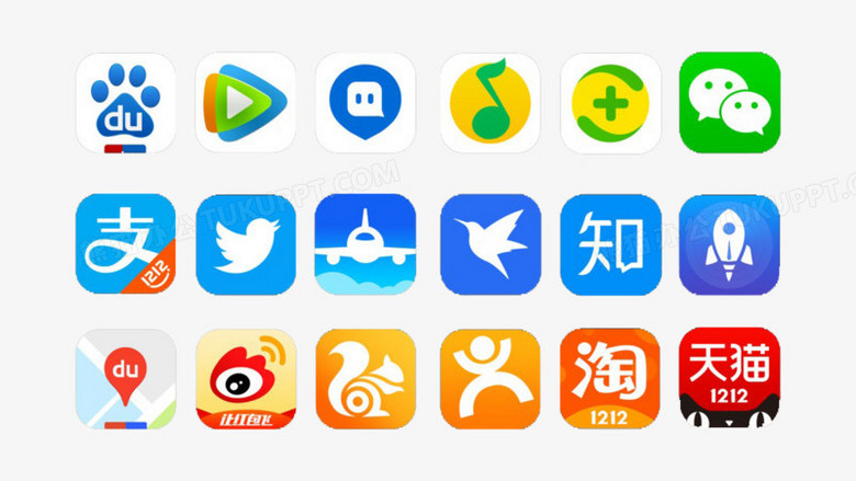 《简约常用手机app图标创意元素》,使用 adobe photoshop cc软件制作