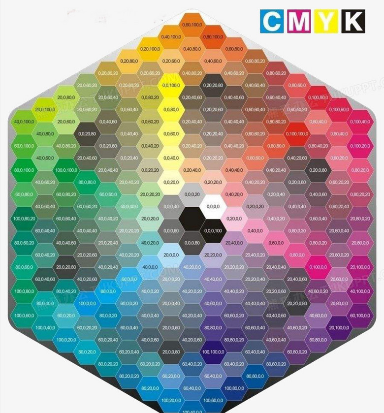 简约cmyk色卡图形png图片素材下载_色卡png_熊猫办公