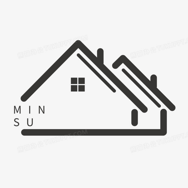 民宿logo矢量元素
