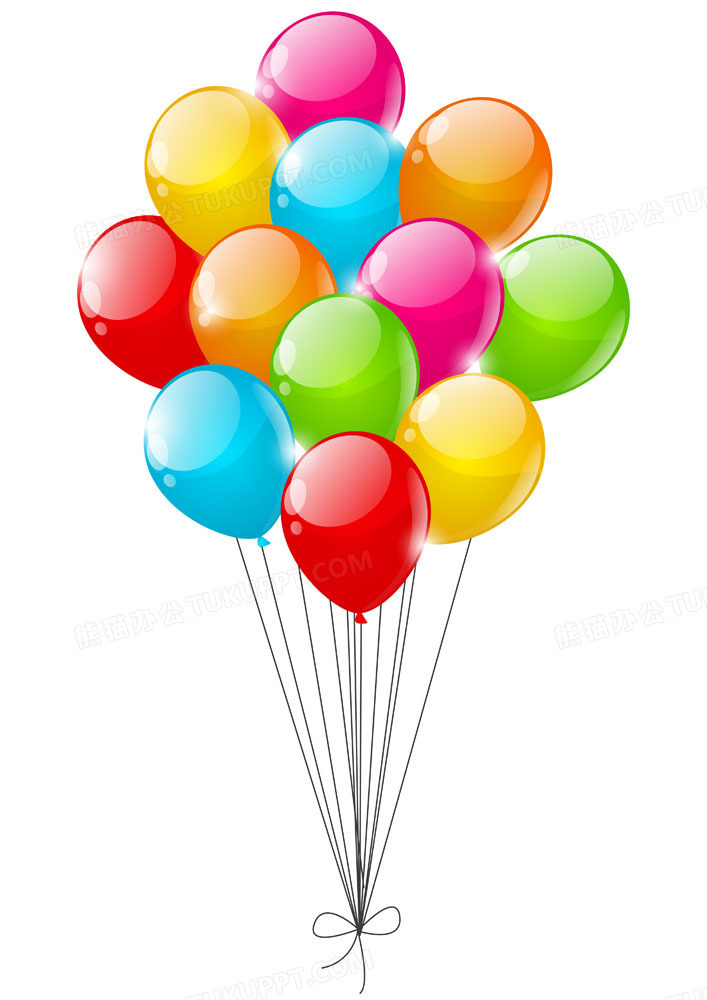 卡通节日庆典气球png图片素材免费下载_卡通气球png_*